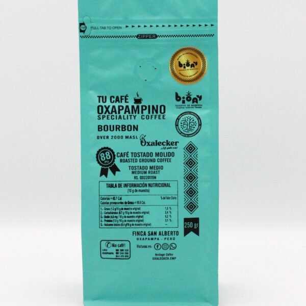Tu Café Oxapampino - Oxalecker - Bourbon 250 g.