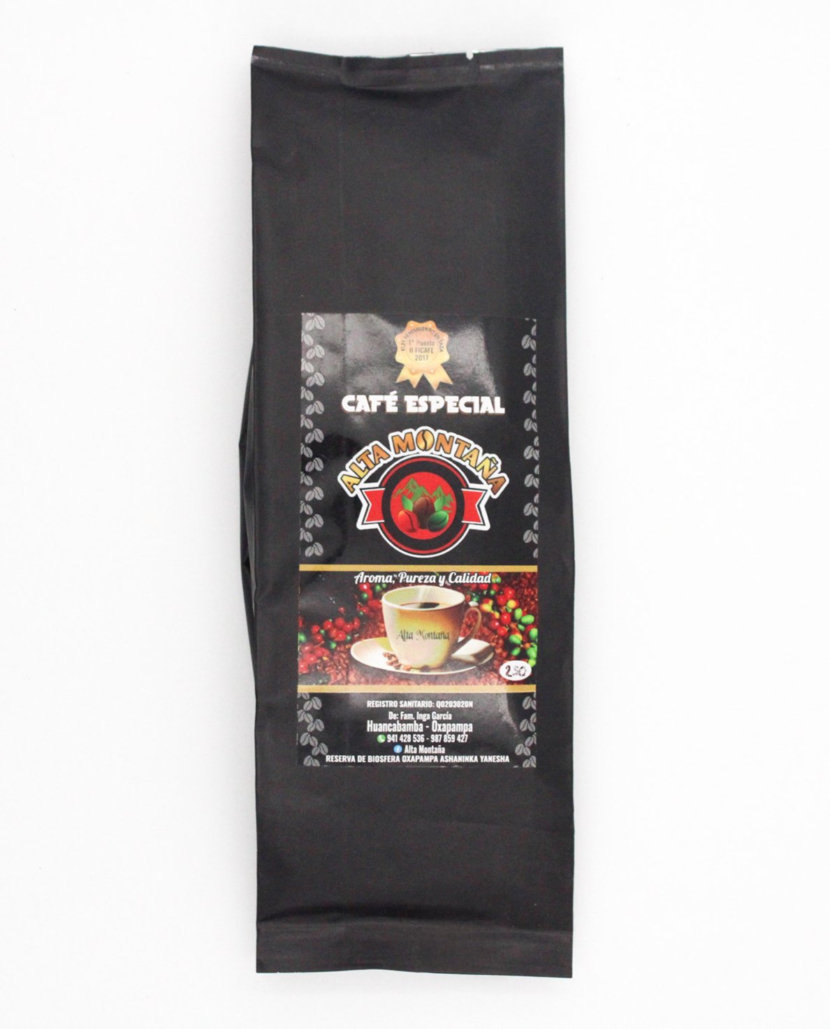 FRONTAL (36) Café Especial Alta Montaña 250 g. - Imagen 1